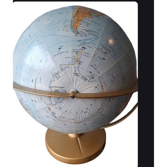 VINTAGE GLOBE  REPLOGLE WORLD NATION SERIES textured, - Picture 6 of 7